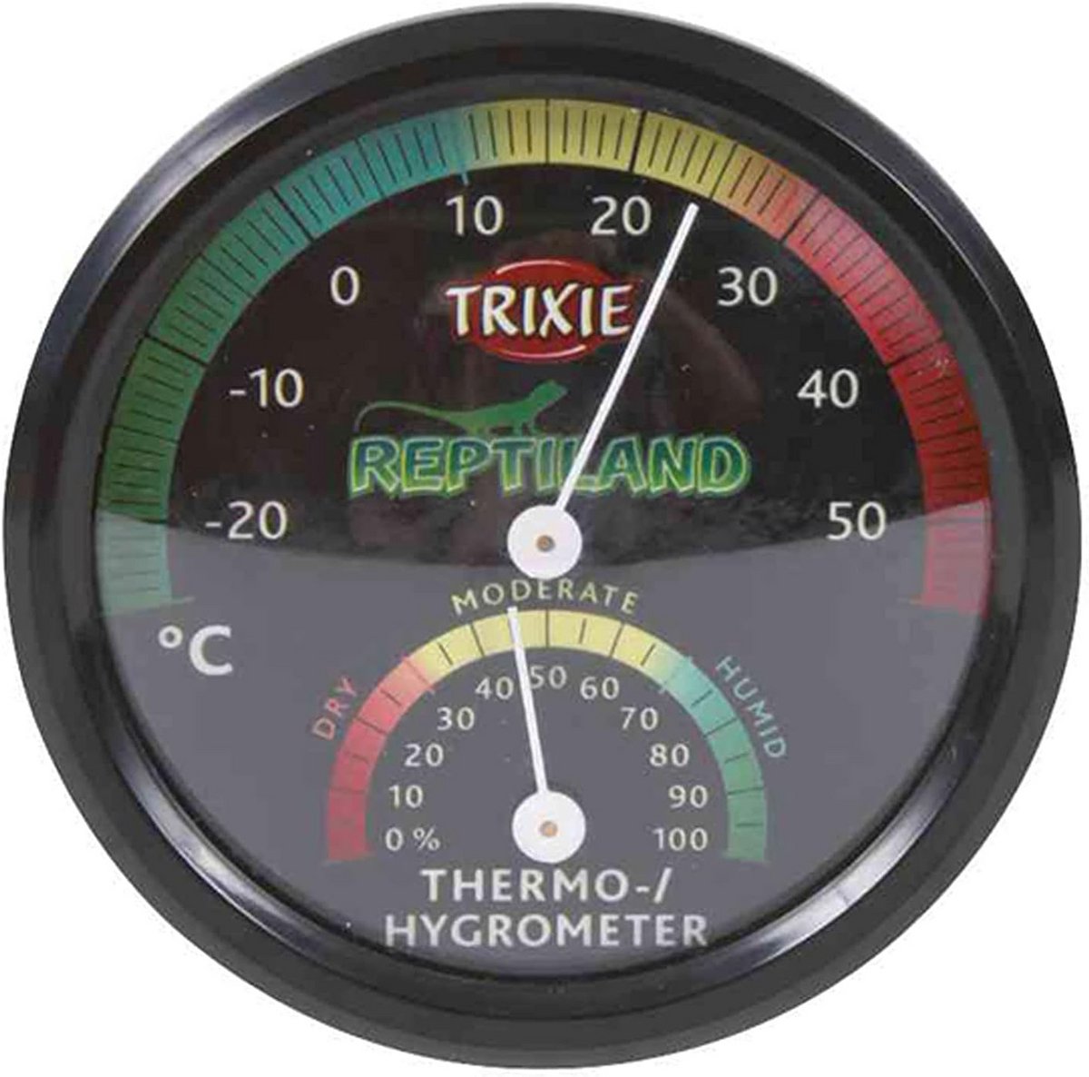 Thermo-/Hygrometer Analoog Ø 7,5 cm - Perfect voor Binnenklimaat