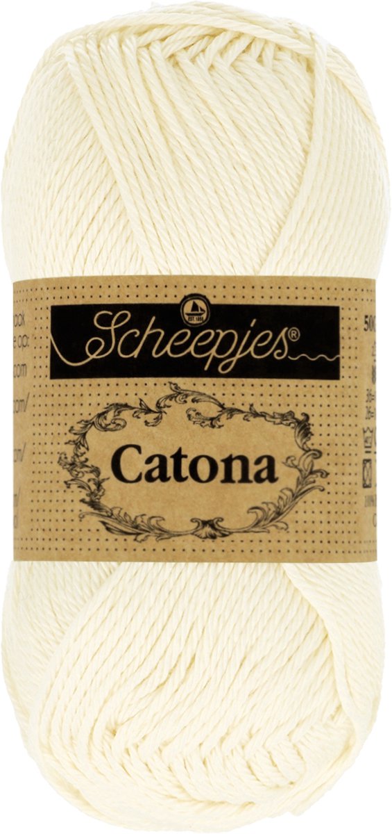 Scheepjes Catona 25gr - 130 Old Lace