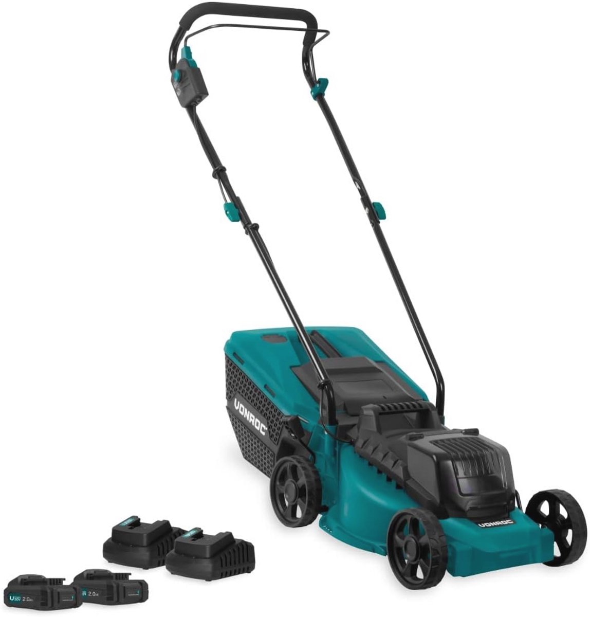 Draadloze grasmaaier met borstelloze motor - 40V, 33 cm