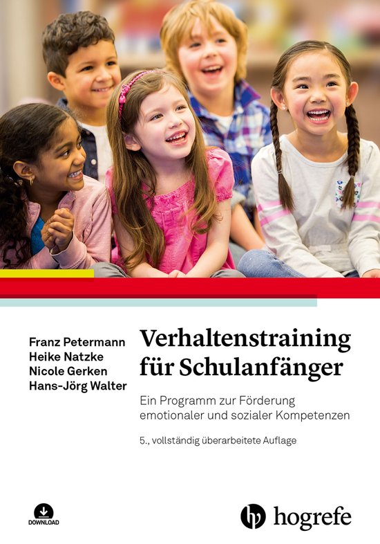 Verhaltenstraining für Schulanfänger - cover