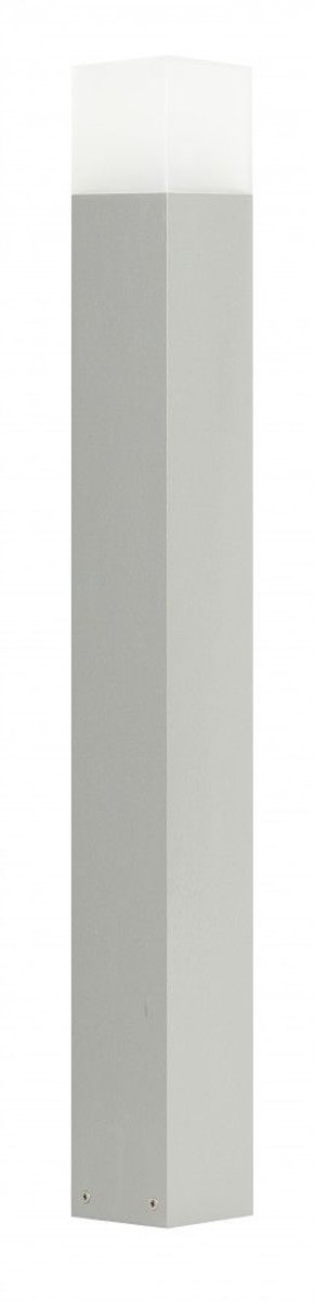 Licht-Erlebnisse - Awerne - Staande lamp - IP44 - E27 - van - Gegoten aluminium acrylglas (PMMA) - in - zilver