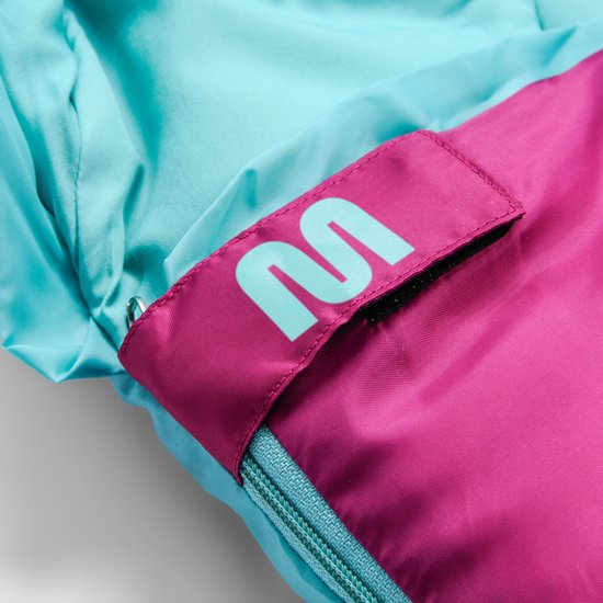 Meteor Ymer - Slaapzak - mintkleurig/fuchsia, lichtgewicht, comfortabel van Meteor — afbeelding 4