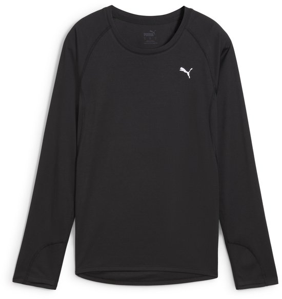Haut de sport PUMA W RUN VELOCITY LONG SLEEVE (POLY) pour femme - Noir Puma