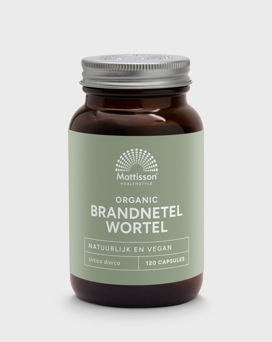 Goedkoopste Mattisson - Biologische Brandnetelwortel - Vegan Voedingssupplement - 210mg - 120 Capsules