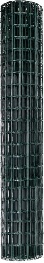 vidaXL - Clôture Euro - Verte - 1,5 x 10 m - Acier