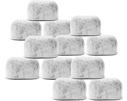 Set van 12 actieve koolstoffilters - voor alle koffiezetapparaten (niet Keurig), geschikt voor nieuwe en oude modellen