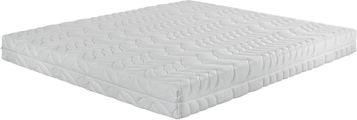 MatrasDirect Boxspringmatras Holmstad - 180x210 - 19 cm dik - Anti-Allergie - Afritsbare en wasbare hoes Wit