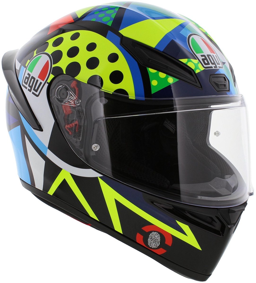 AGV K1 S Motorhelm Rossi Winter Test 2020 – foto 8