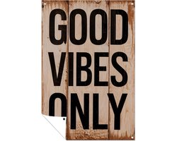 Houten bord met inspirerende tekst - Positiviteit buitenposter - Tuinschilderijen tekst - Minimalisme - Balkon decoratie - Tuin decoratie wanddecoratie - tuinposter 40x60 cm Houten bord met inspirerende tekst - Positiviteit buitenposter - Tuinschilderijen tekst - Minimalisme - Balkon decoratie - Tuin decoratie wanddecoratie - tuinposter 40x60 cm