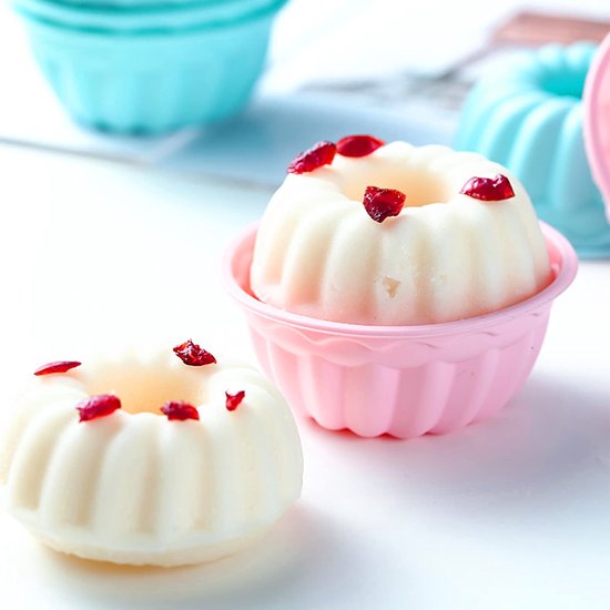 Ensemble De 24 Moules à Muffins En Silicone - Réutilisables Antiadhésifs Sans BPA