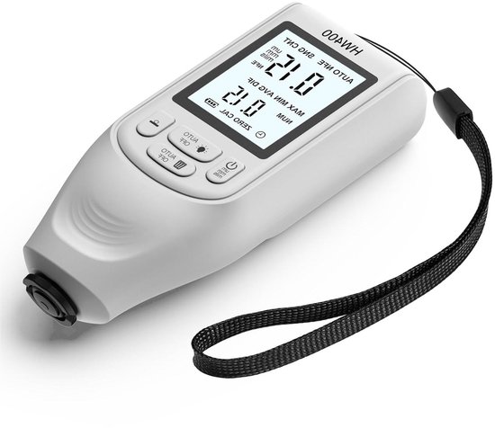 Verflaagdiktetester voor de auto, meetbereik van 0 tot 2000