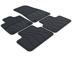 Rubber Automatten geschikt voor Volvo XC40 - 2018-heden - 4-delig - Uitvoering: Recharge | Bijrijdersmat met bevestiging
