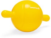 Beeztees Apportino Bal - Hondenspeelgoed - Geel - 21,5x12x12 cm