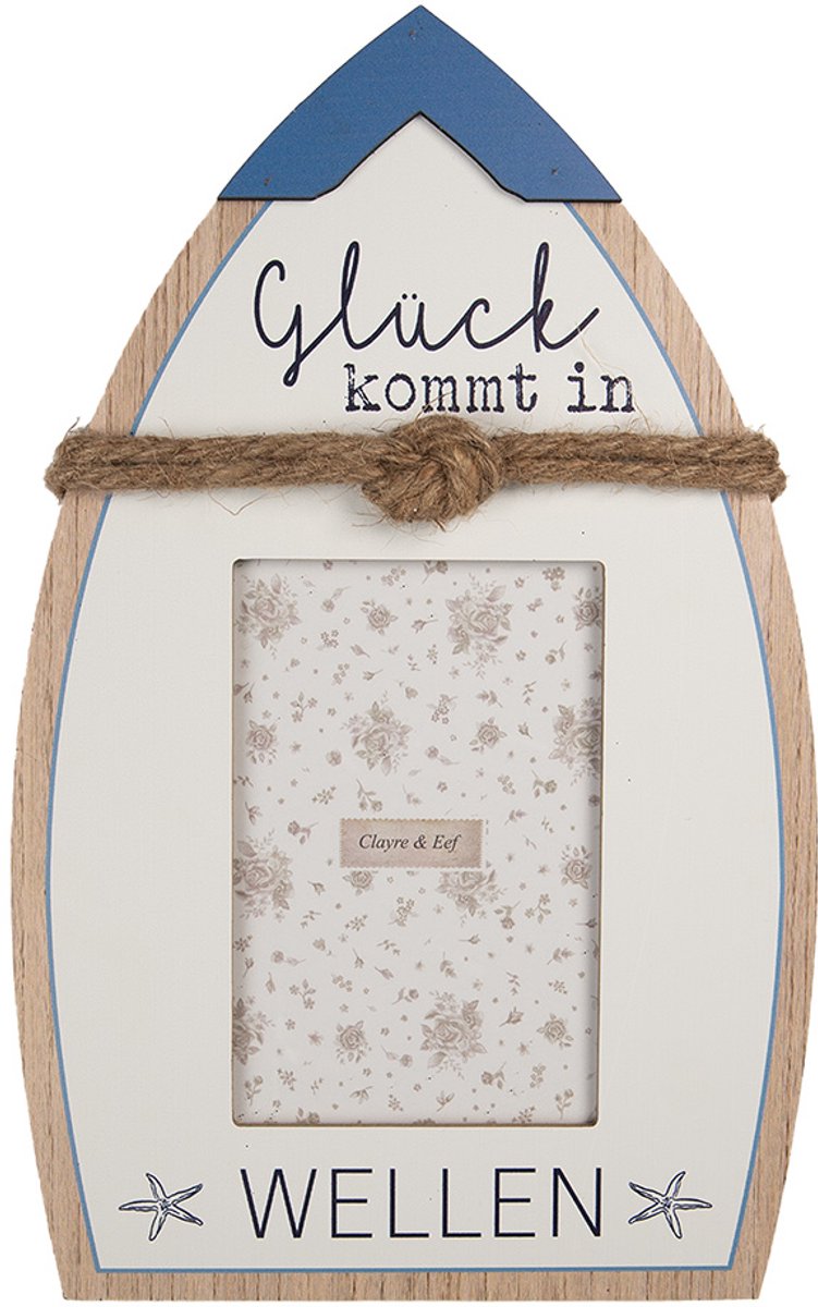 Fotolijst 10x15 cm Wit MDF Boot