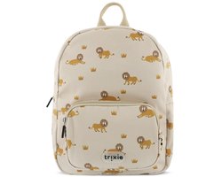 Trixie Rugzak - Lively Lion - Schooltas Waterafstotend - Boekentas voor Kind - Voor Jongens en Meisjes - 100% gerecycleerd PET - Leeuw