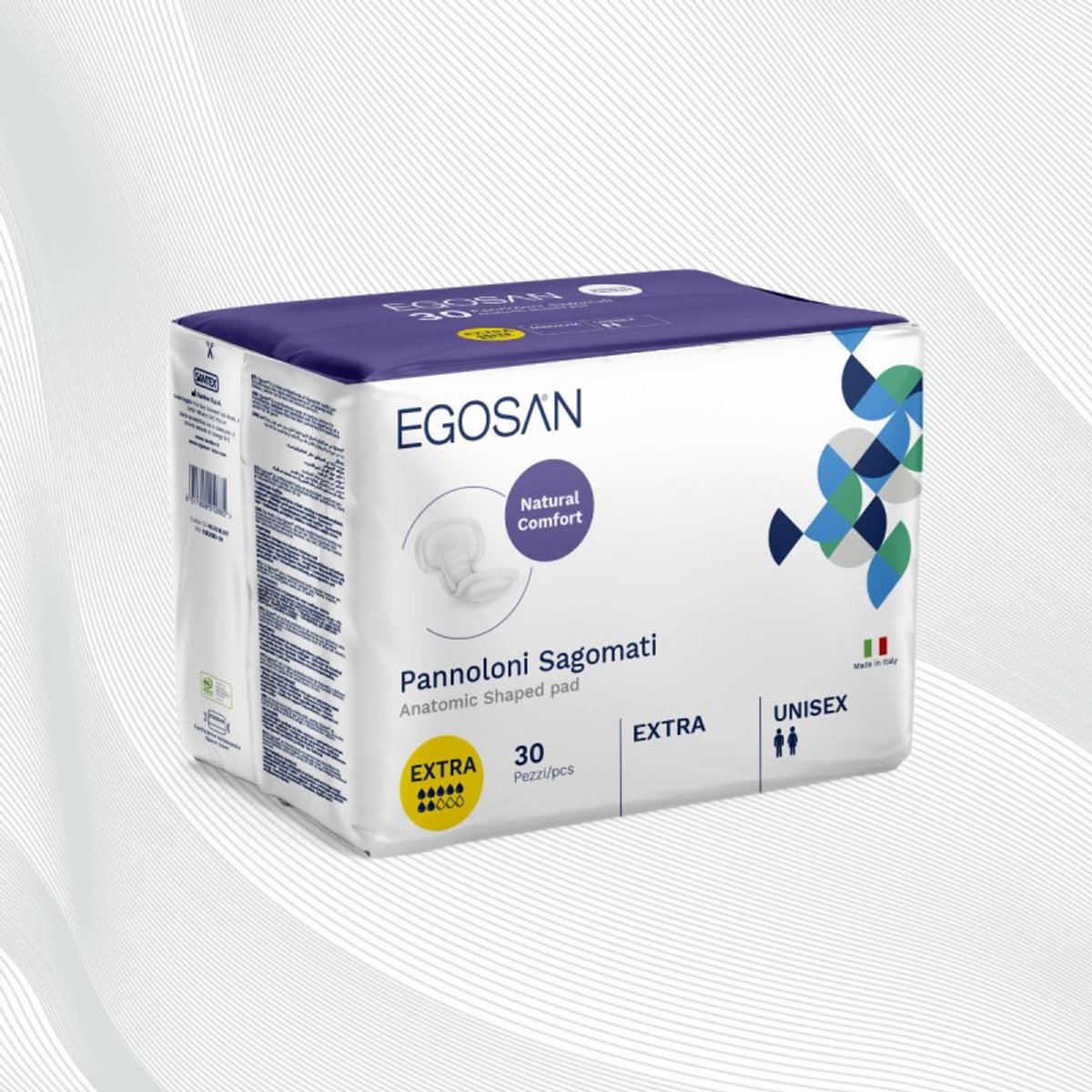 Egosan Anatomic Pad Extra - 4 pakken van 30 stuks