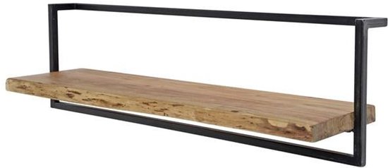 Wandplanken Hout - Boekenplank - Wandplank Zwevend - Bruin - 3