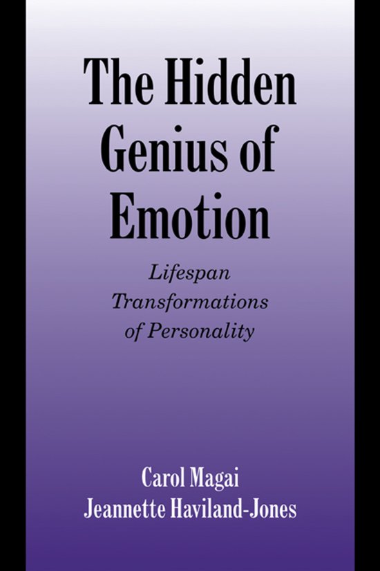 The Hidden Genius of Emotion - cover
