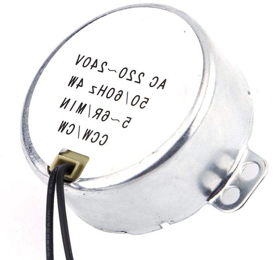 Synchronmotor 220-240V 4W - Getriebemotor 8-10 U/min Für Lüfter & Geräte