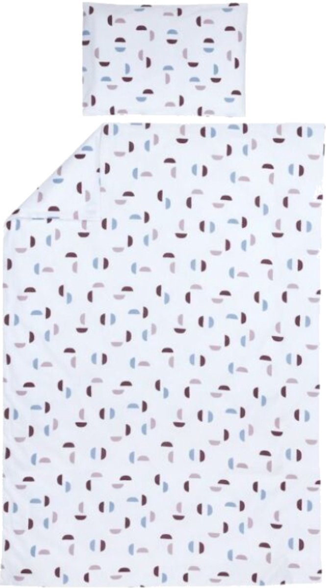 Meyco Shapes Dekbedovertrek Lilac 140 x 200 / 220 cm