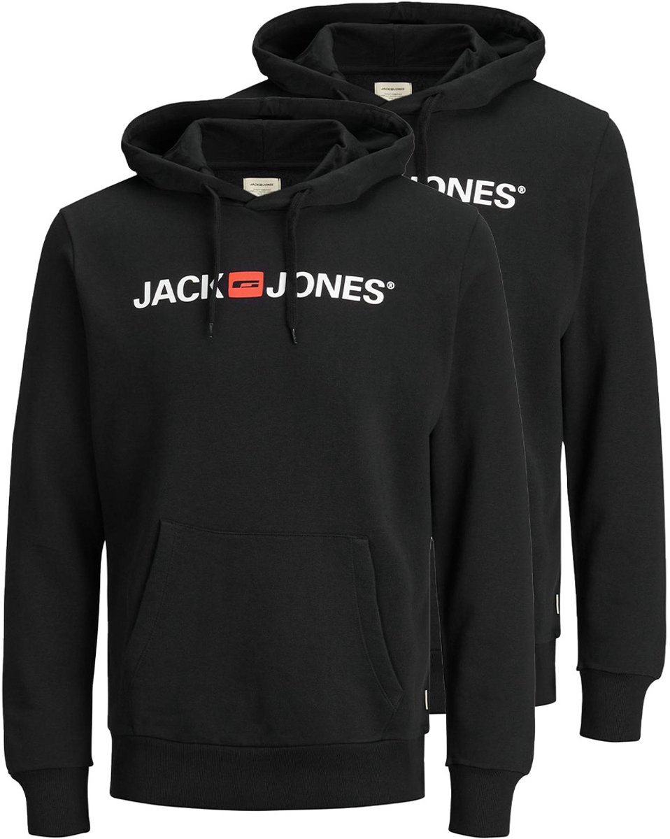 Jack & Jones Heren hoddie 2 pack Corp
