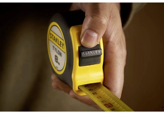 STANLEY Rolbandmaat STANLEY Tylon 8m - 25mm - 0-30-657