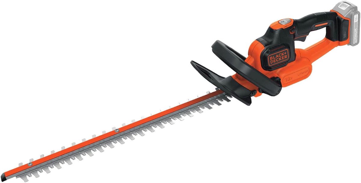 Accu heggenschaar 18 mm snijdikte 18 V 45 cm zaagbladlengte 242 kg met antiblokkeerfunctie - hoog bedieningscomfort Heggenschaar