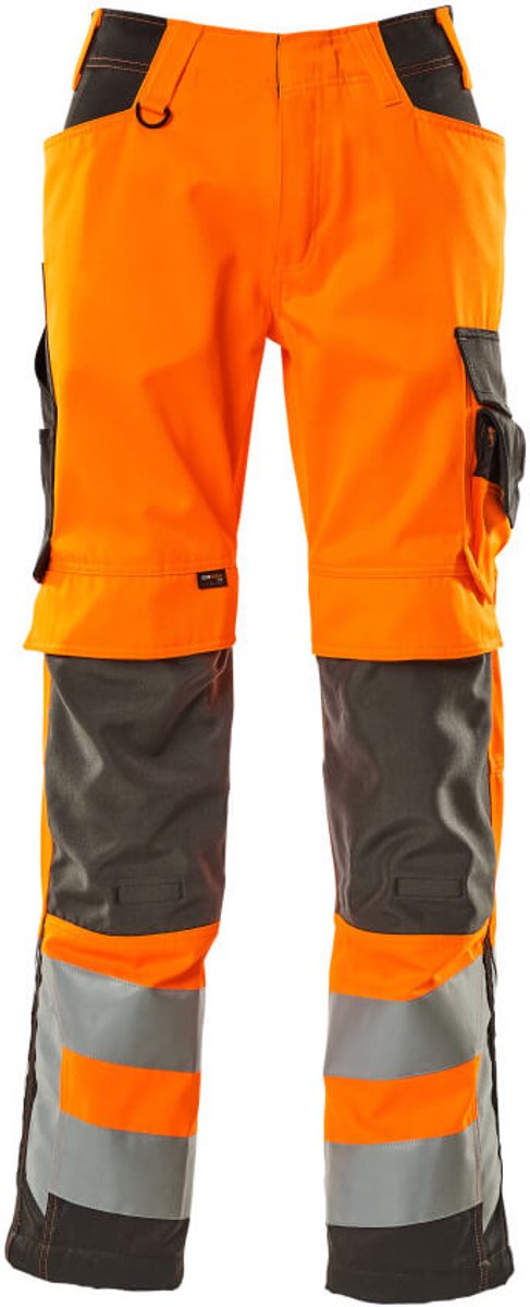 Mascot Safe Supreme Broek met kniezakken 15579-860 - hi-vis oranje/donkerantraciet - C66 - 82