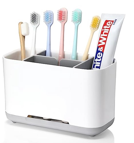 iBrush Elektrische tandenborstelhouder, compatibel met Oral-B elektrische tandenborstel, tandenborstel, badkamerstandaard en houder voor elektrische tandenborstels