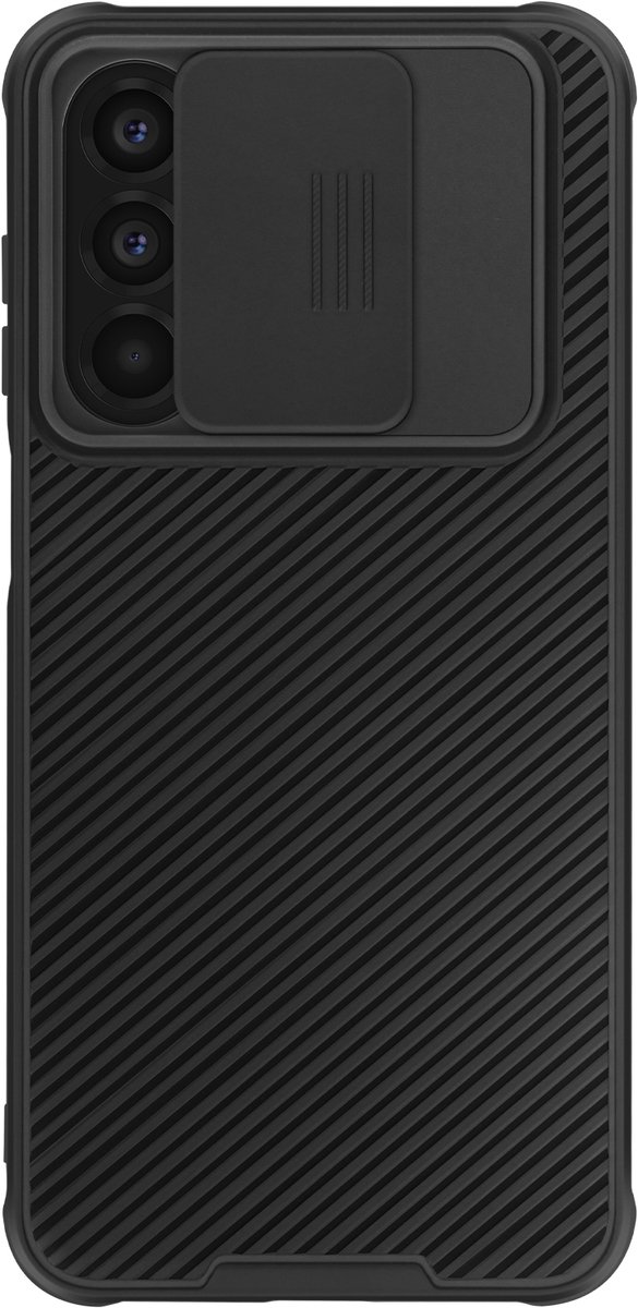 Nillkin, Beschermhoesje Geschikt voor Samsung Galaxy A26 schokbestendig versterkte munten camera cover, Zwart