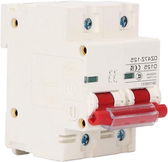 WSPIHO 250A 550V DC-Leistungsschalter MCCB,Solarbatterieschutzschalter Isolatorschutz Leitungsschutzschalter für PV-Solaranlage