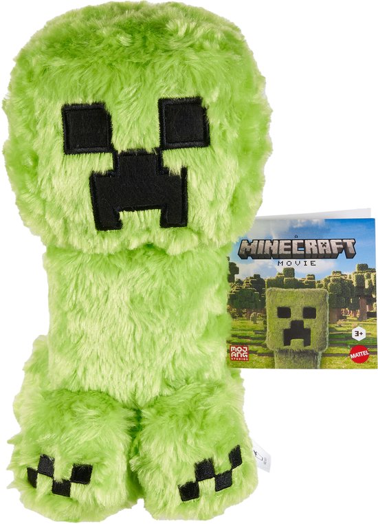 Mattel A Minecraft Movie Knuffel Figure Movie Creeper 20 cm Knuffeles