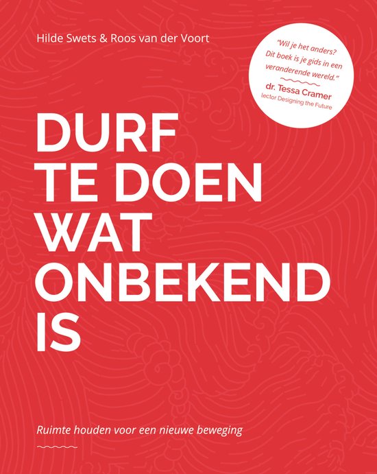 Durf te doen wat onbekend is - cover