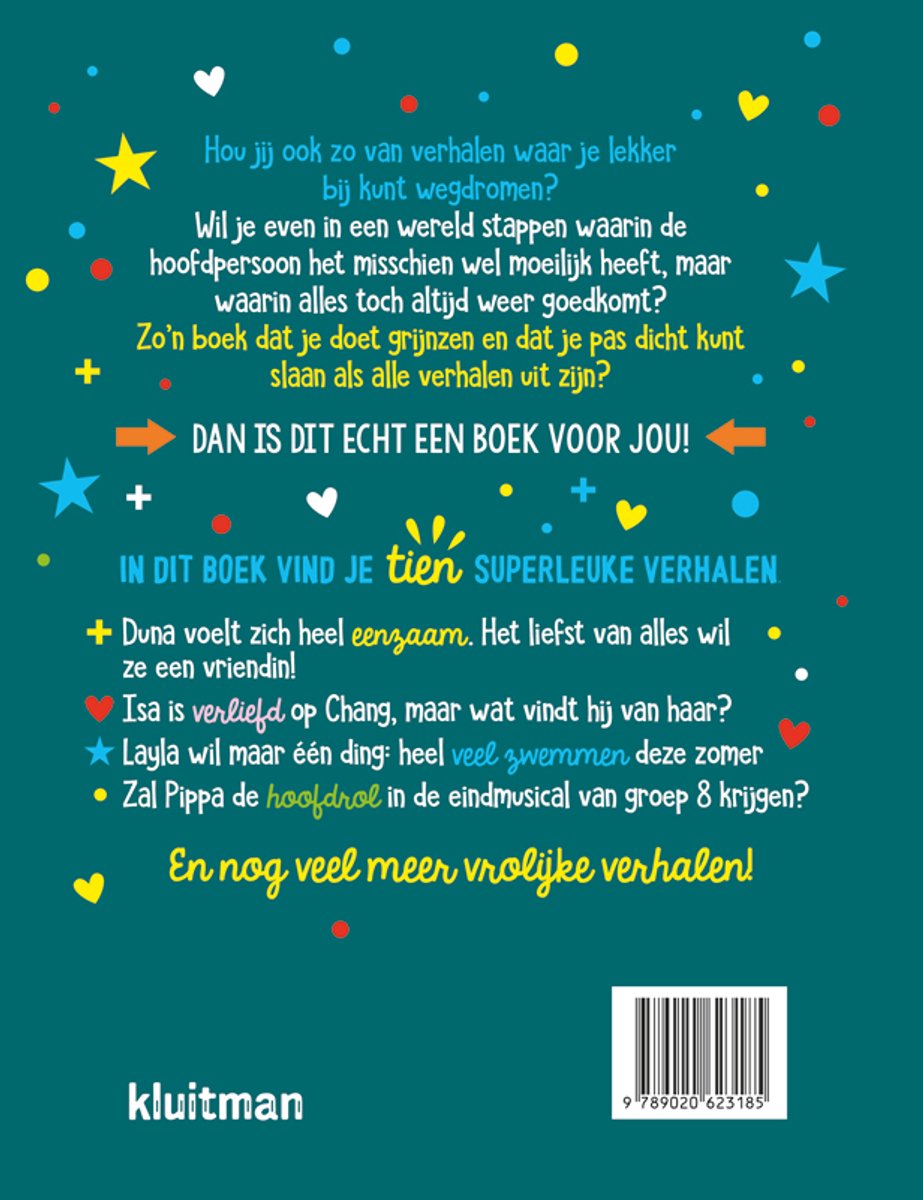 Het vrolijke Kluitman verhalen boek - back cover