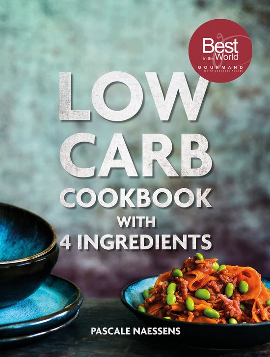 Low carb cookbook 4 ingredients - cover