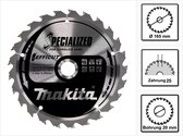 Makita B-62985 B-62985 Cirkelzaagblad 165 x 20 x 1.4 mm Aantal tanden: 25 1 stuk(s)