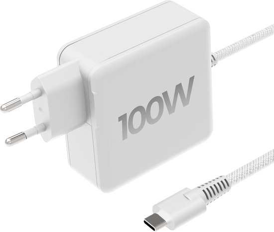 100W GaN USB-C Snellader met 1.8m K...