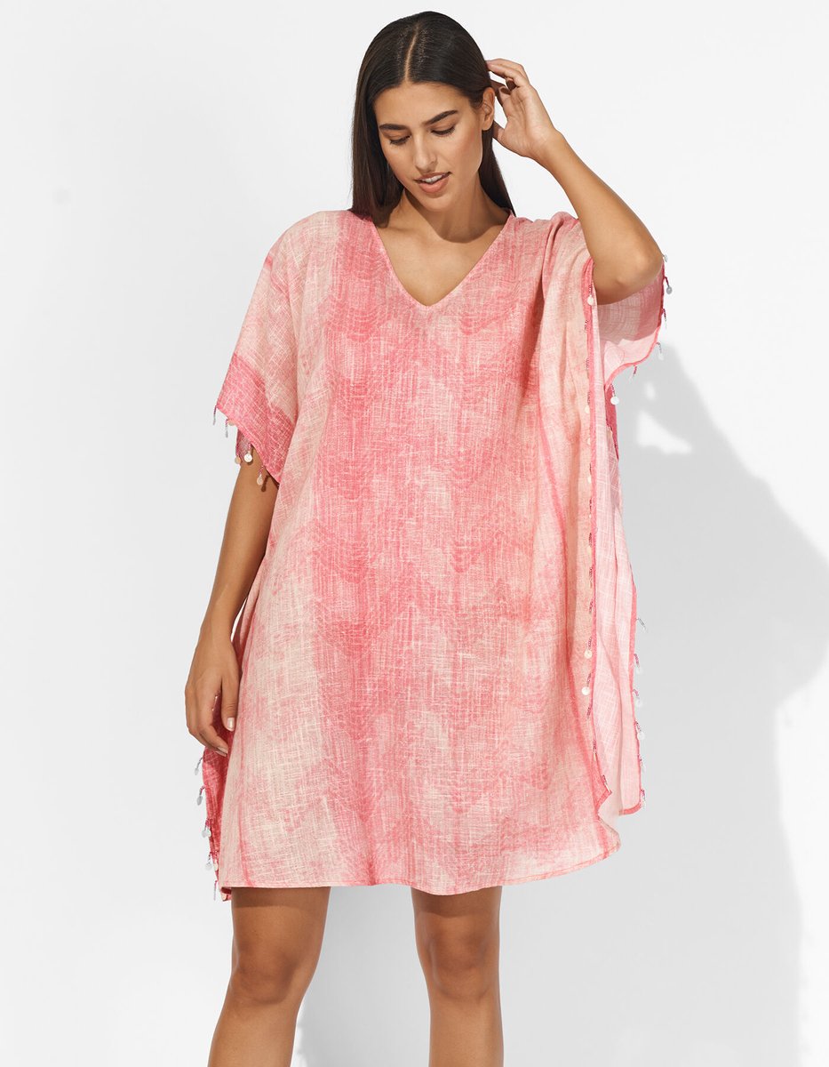 Lidea Seaside Serenity Kaftan Raspberry Paars M