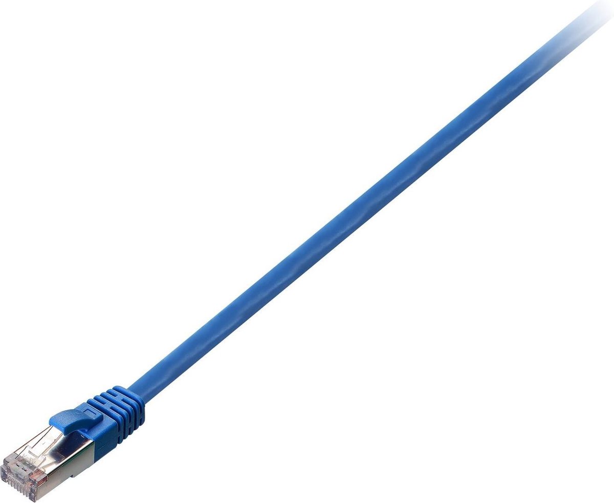 UTP Category 6 Rigid Network Cable V7 V7CAT6STP-10M-BLU-1E 10 m