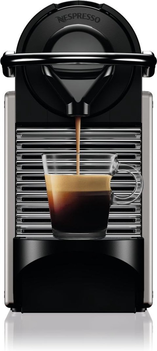bol.com | Krups Nespresso Pixie XN304T10 - Koffiecupmachine - Titanium
