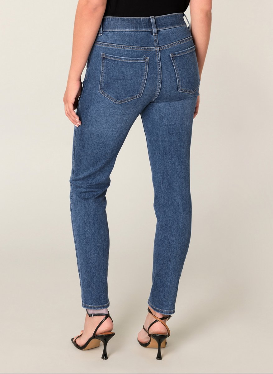 BASE LEVEL Anabel Bottoms - Mid Blue - maat W42 / L32