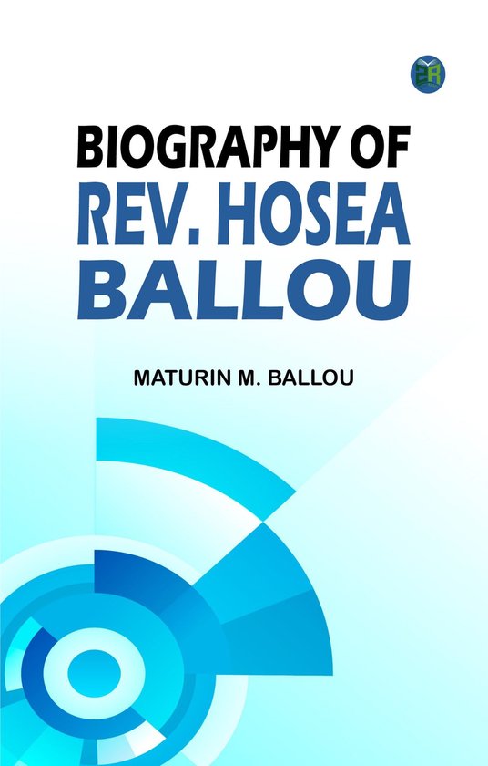 Biography of Rev. Hosea Ballou - cover