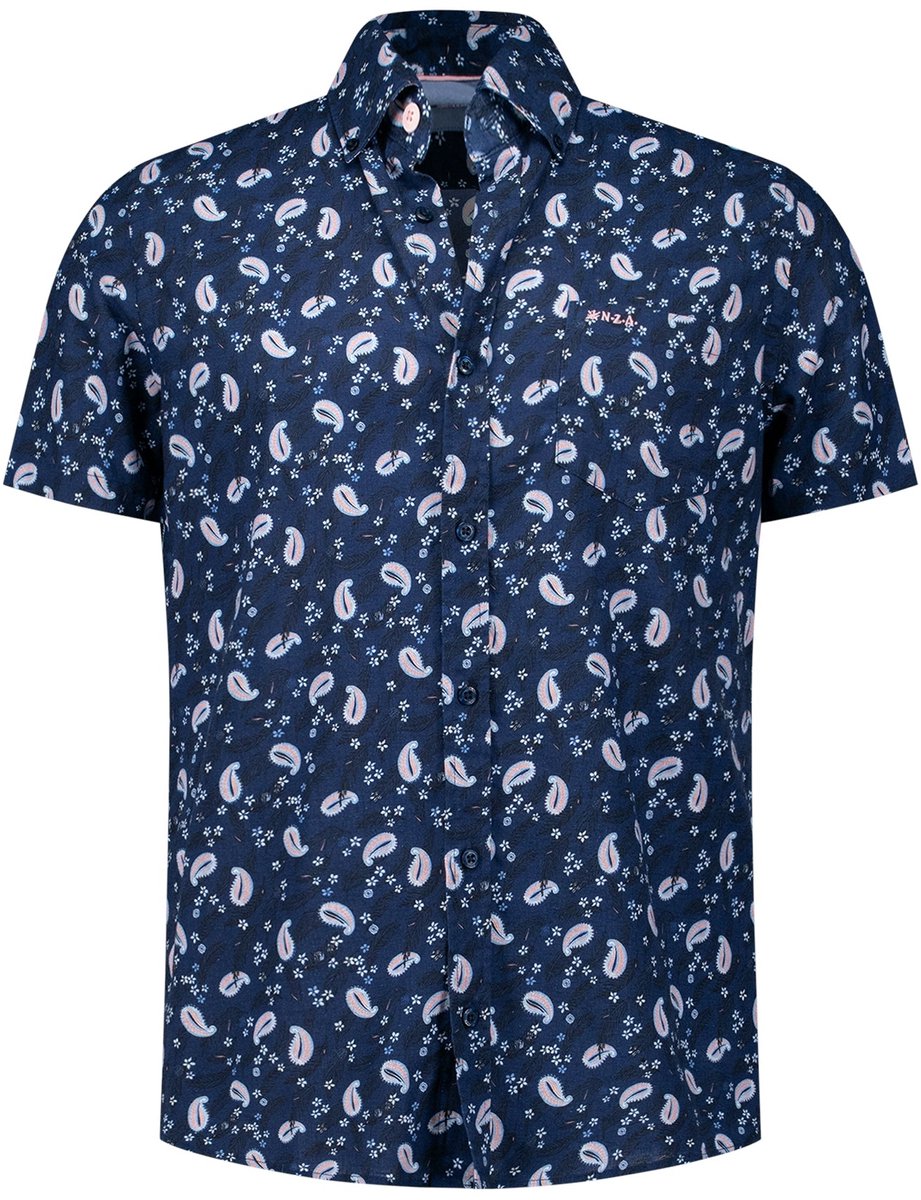 NZA - Heren Overhemd - Odin - 25CN559S - 1680 Light Navy