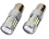 AMiO LED CANBUS 3030 24SMD 1156 BA15S P21W Wit 12V/24V