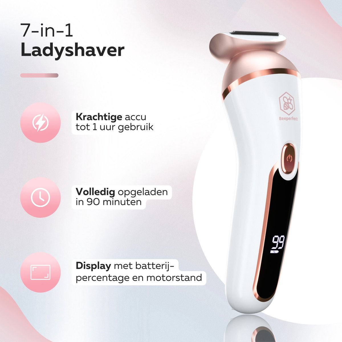 Beeperfect 5 in 1 Ladyshaves Voor Vrouwen thumbnail 4