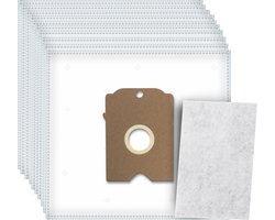 10x Dparts stofzuigerzakken en 1 filter geschikt voor Siemens Big Bag 3L en Bosch Arriva - type K - SI71