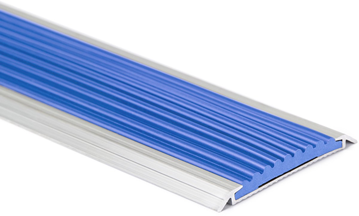 Dorpelstrip | drempel antislip | Aluminium overgangsprofiel | blauw