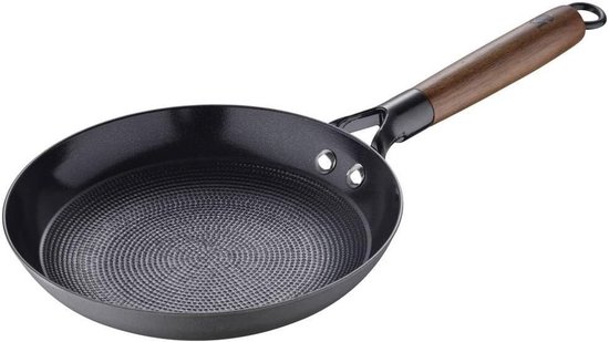 Home Granchef Crepiera antiaanbaklaag met greep, aluminium , zwart