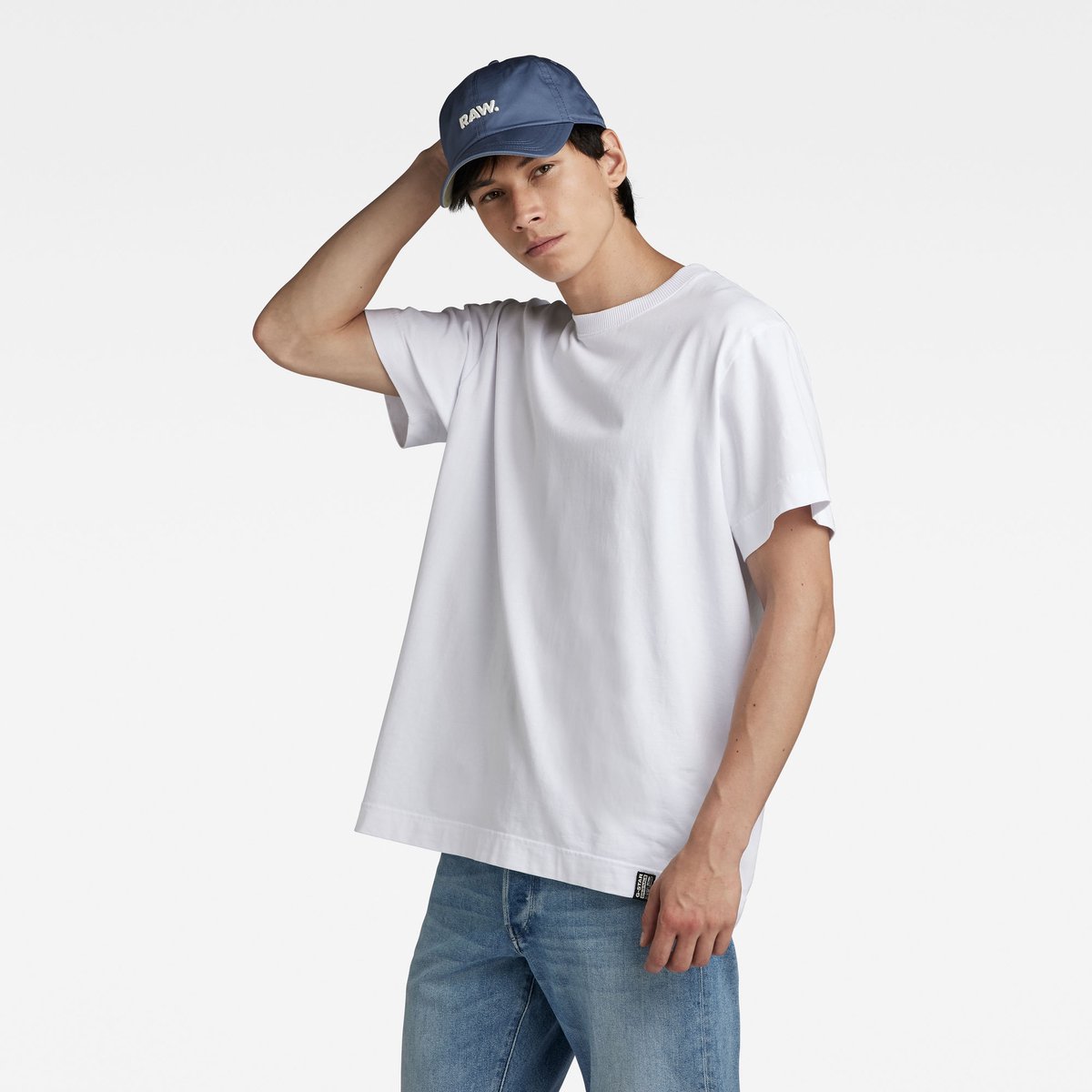 G-star Essential Loose T-shirt Met Korte Mouwen S Man Wit