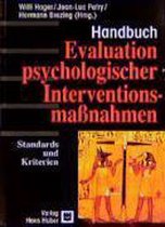 Evaluation psychologischer Interventionsmaßnahmen
